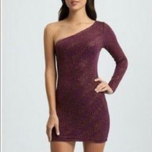 Guess By Marciano one shoulder dress